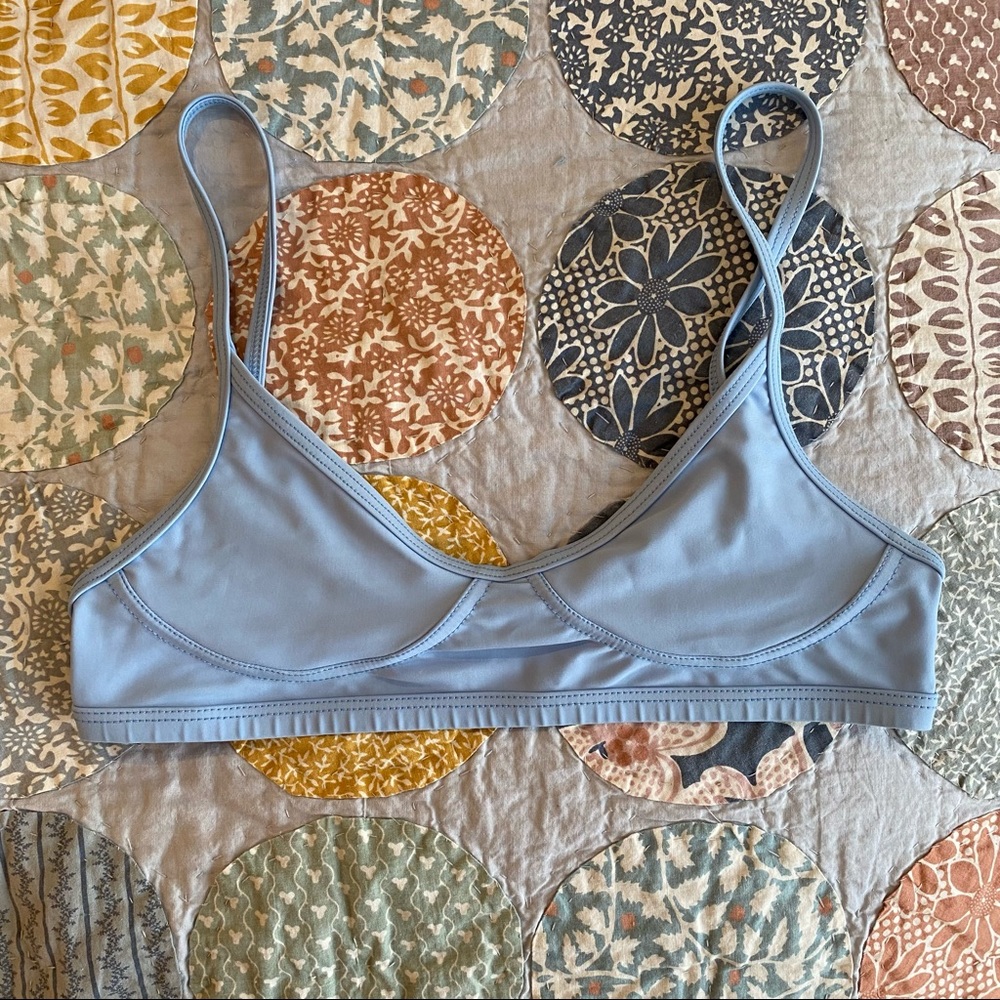 Gnash Swim Teardrop Crop Bathing Suit Top Size 2